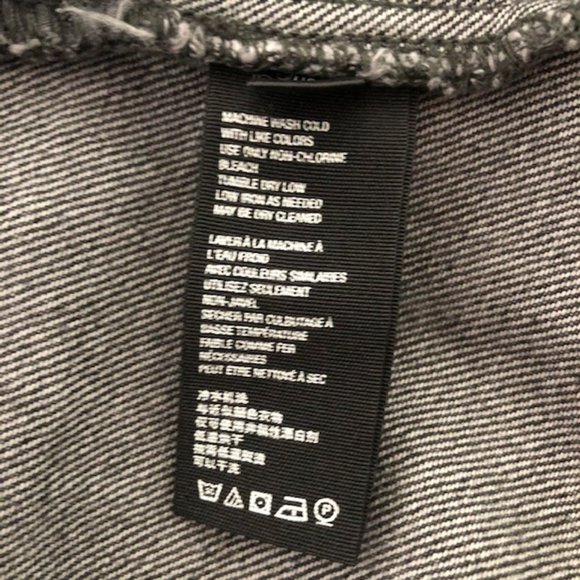 Free People Sidecar Mini Cotton Skirt-Sanded Black - Picture 11 of 12